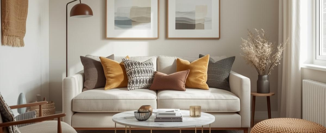 How to Decorate a Small Living Room (Without Making it Fell Crowded)