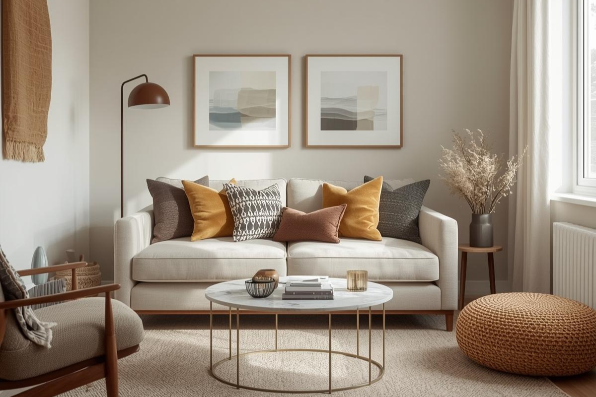 How to Decorate a Small Living Room (Without Making it Fell Crowded)